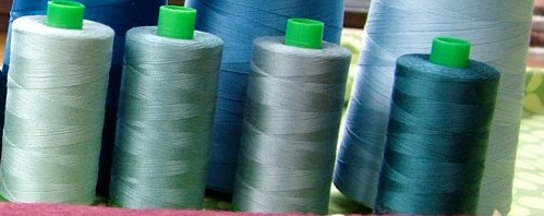 150m Aurifil Cotton Quilting Thread 1310 Medium Blue Grey 40wt